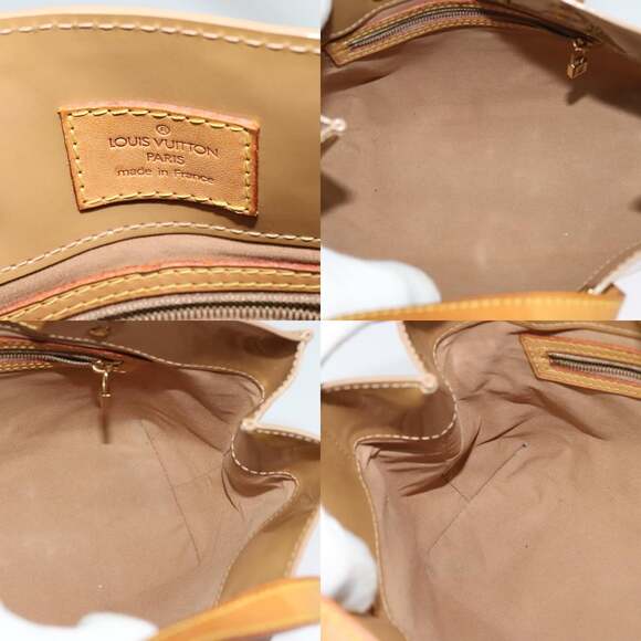 LOUIS VUITTON Monogram Vernis Reade PM Hand Bag Noisette M91334 - Picture 11 of 12